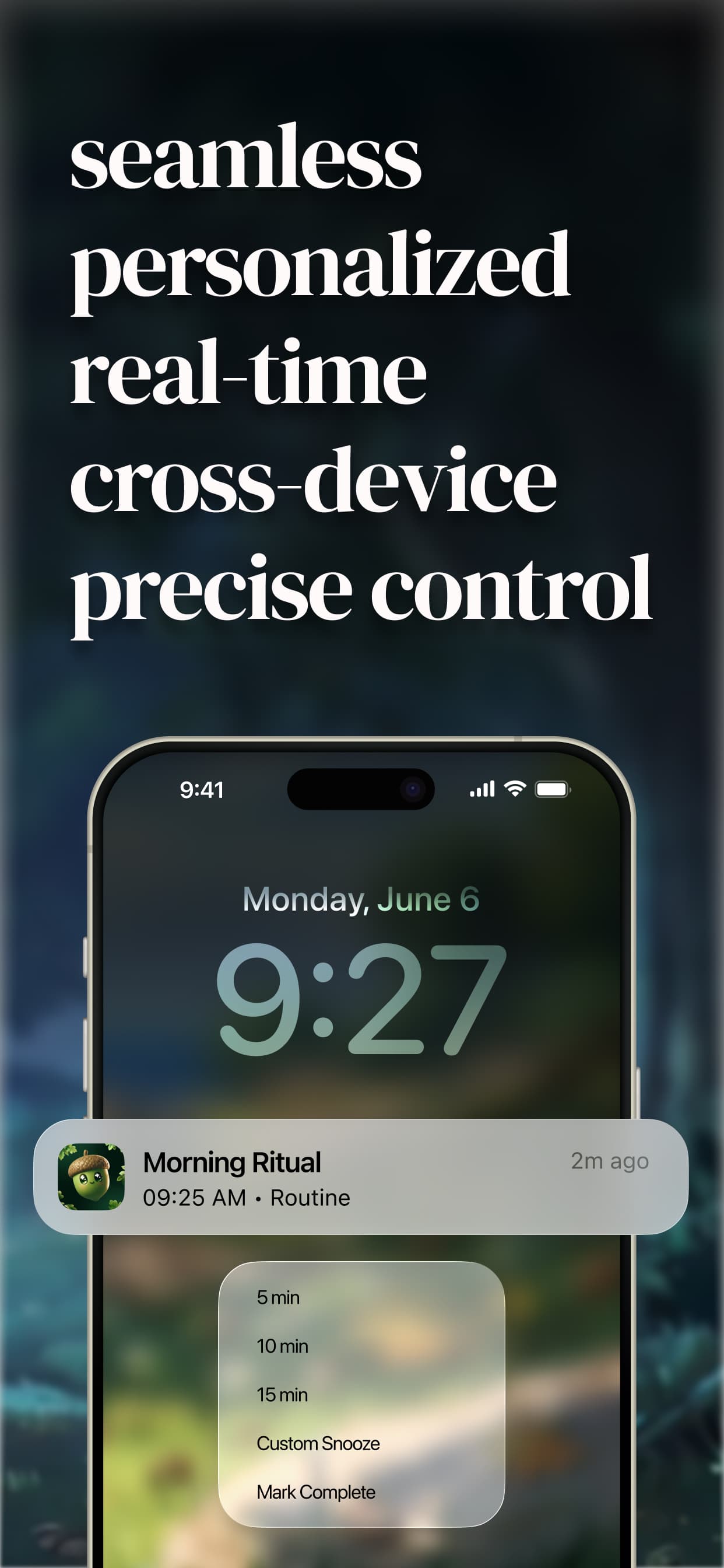 Seamless cross-device real-time control